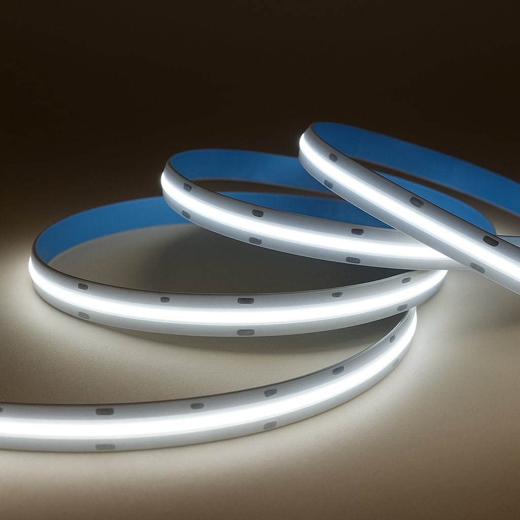 COB LED лента 12V 10W/m. 6000K – Студено бяла светлина (11.71€)